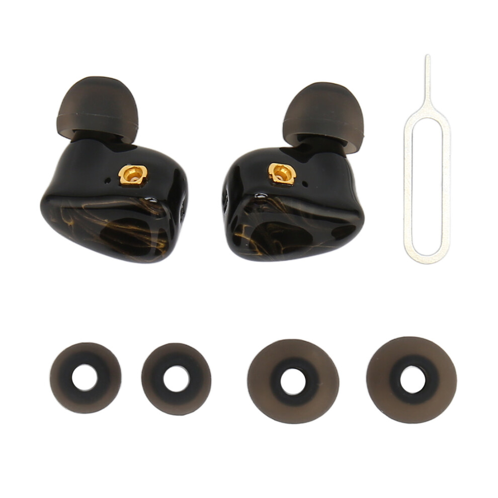 Bass Driven Earbuds In Ear Headphones With Dual Dynamic Drivers Hifi Stereo Sound, Noise Isolating Design Ergonomic Fit And Detachable Cable (Mmcx 9464372410354