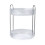 Living And Home Multifunctional Tabletop Rotating 2-Tier Cosmetic Storage Organizer 3