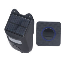 Campanello wireless a infrarossi senza fili con allarme, portata 200-300m, tensione 110-240V EU