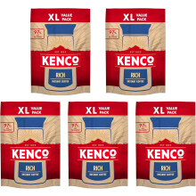 Kenco Rich Instant Coffee Refill 300g (Pack of 5, Total 1.5kg)