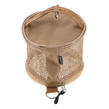 Outdoor Portable Toilet Paper Holder Waterproof Storage Bag Collapsible Khaki for Camping Car RV Home Use