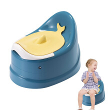 Potty Training Toilet Portable Travel Potty With AntiSplashing Cover For Boys And Girls 16 Years Blue