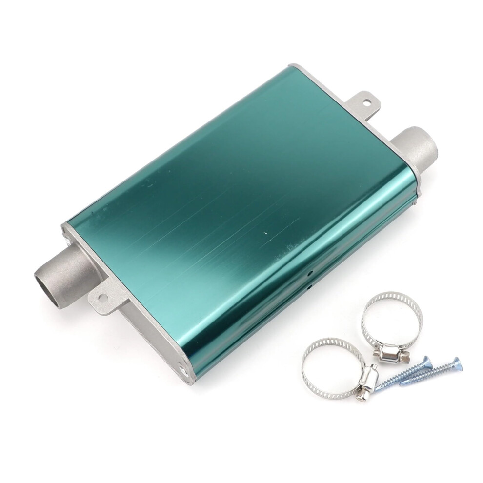 24Mm Stainless Steel Diesel Parking Heater Muffler With Upgraded Clamp Bracket For Webasto Eberspacher Green 9189345226984