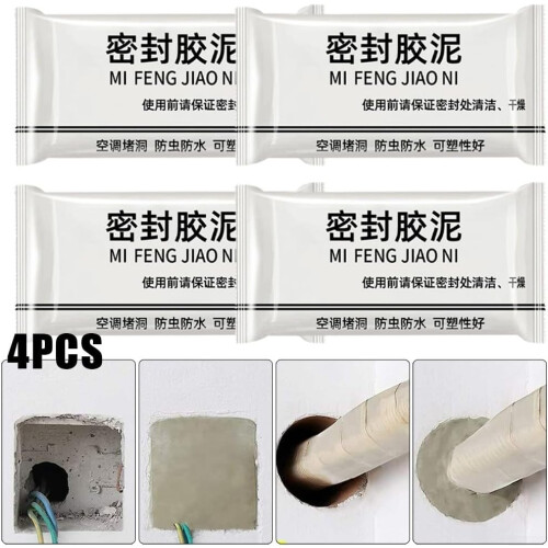 1pcs Wall  Paste Waterproof Seal  Viscosity Drywall Hole Filler White Cement Patch Kit 1