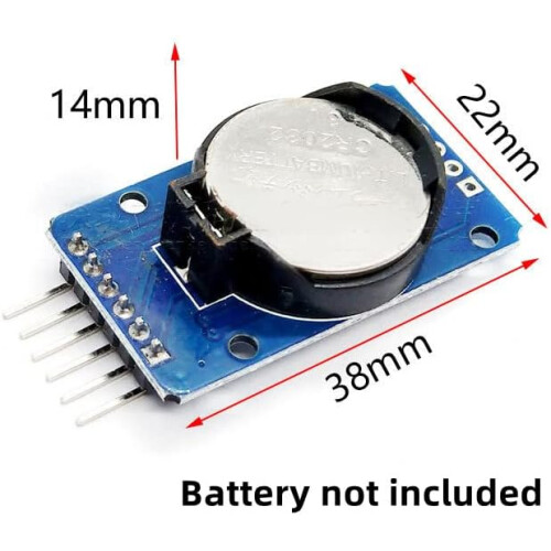 DS3231 Real Time Clock Module I2C RTC With Battery Backup And TCXO For Arduino And Raspberry Pi 1