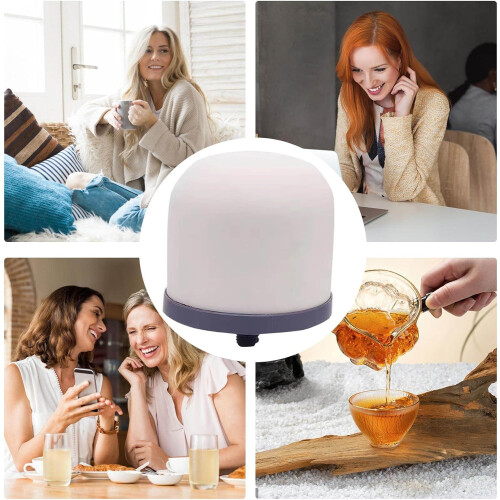 Water Filter Pitcher with Ceramic Dome Replacement, MultiLayer Filtration for Home and Dorm 2