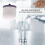 Water Filter Pitcher with Ceramic Dome Replacement, MultiLayer Filtration for Home and Dorm 2