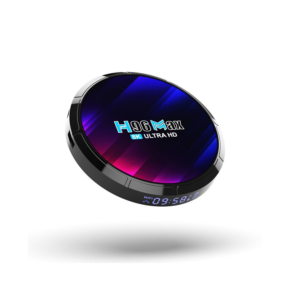 Android 13.0 Tv Box H96 Max 4Gb Ram 64Gb Rom Rk3528 Quadcore 64Bit Cpu Dual Wifi 2.4G/5.8G Ultra Hd 4K 8K H.265 9426802453560