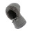 Couvre-chef confortable tricoté à capuche, coupe-vent et-Gris 1