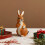 Statue de lapin sculptée à la main, petit Animal Miniature,-2 5