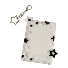Mini protecteur de Photo de 3 pouces, avec crochet-noir et blanc