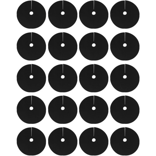 EcoFriendly Tree Mulch Rings 20PC Set for Weed Suppression and Moisture Retention 1