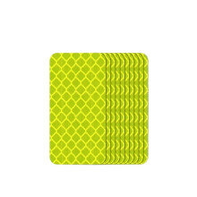 Bike Stickers MTB Stickers 30pcs Waterproof Reflective Safety Set for Mountain BMX Cycling Frame Green