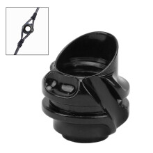 mira nero in alluminio a 37 gradi per mira peep compatibile con arco compound accessorio da caccia