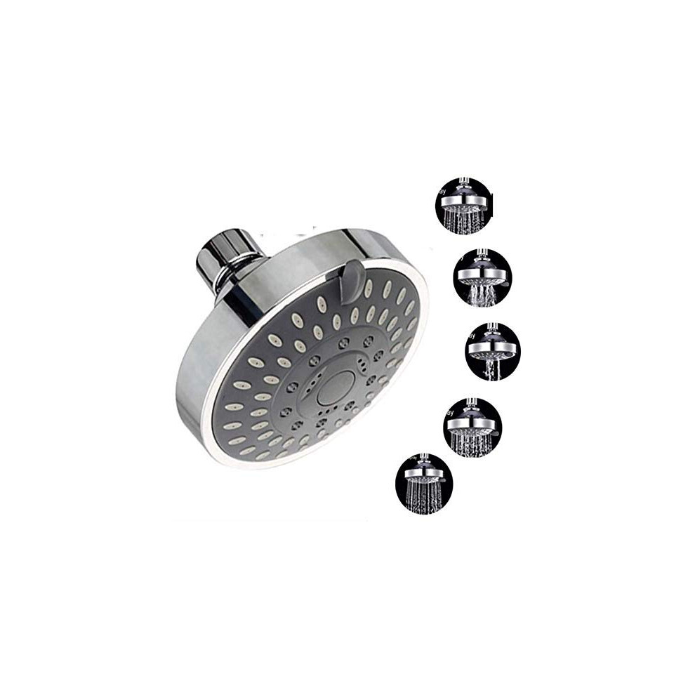 Handheld Shower Head - Universal High-Pressure Water-Saving Showerhead, 5-Way Adjustable, Compatible With Standard Bathroom Fixtures 9426802460353