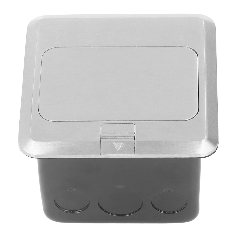20A Recessed Desktop Socket With 2 Usb Ports, Stainless Steel, Embedded Design 4611376451080