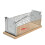 Automatic Mouse Trap with Large Space Humane Rat Cage,  Sensitivity OneWay Door, L 1pcs 1
