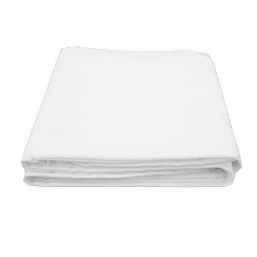 Foldable Virtual Background Screen 3x2m Polyester Cotton Studio Photoshoot White
