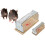 Automatic Mouse Trap with Large Space Humane Rat Cage,  Sensitivity OneWay Door, L 1pcs 2