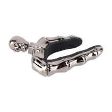 Skull Shape Zinc Alloy Acoustic & Electric Guitar Capo Black