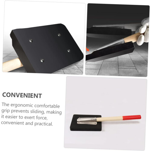 Rubber Hammer For Paving And Construction, Soft Face Mallet For Tile Work And Carpentry, Rubber Tool Mallet 2