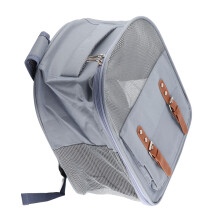 Blauer Haustier-Tragetasche Rucksack Wasserdichtes Oxford Netz für Katzen und Hunde