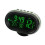 Car Temperature Gauge Voltmeter with Dual Temperature Display, LED Clock, 12V Digital Auto Thermometer 1