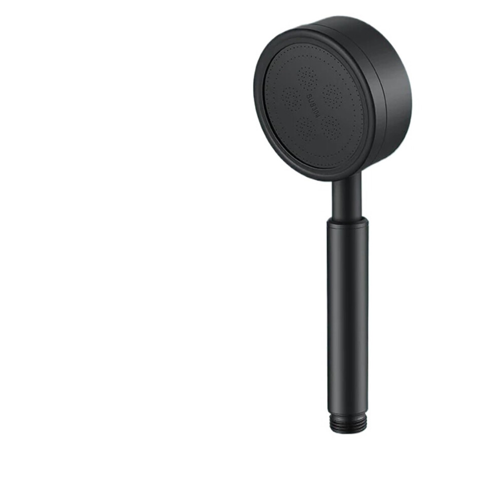 Sus 304 Stainless Steel Handheld Shower Head High Pressure Water Saving Nozzle Black Rainfall Showerhead 9426802463125