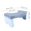 Faltbarer PP-Toilettenhocker, 26cm Innensegment, Blau, tragbar 2
