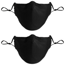 Washable Face Mask with Secure Seal, Adjustable Built-in Aluminum Nose Bridge Reusable Breathable Mask with Internal Pocket for Filters for Sports and