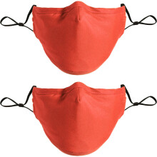 Wiederverwendbare Gesichtsmaske mit Filtertasche, waschbare, atmungsaktive und weiche 3D-Maske mit verstellbarem Nasenbügel und Filterfach.