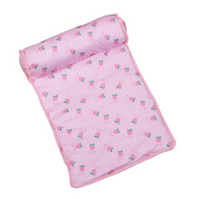 Coussin de repos portable pour animaux de compagnie, tapis rafraîchissant pour chien avec oreiller, coussin auto-rafraîchissant en soie glacée