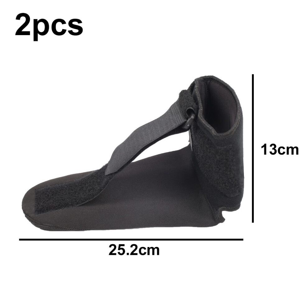 Foot Support Brace, Gradual Corrective Support for Plantar Fasciitis Aid Treatment, Ultra-Soft Padding Breathable Adjustable Foot Brace for