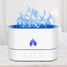 Aroma Diffuser med justerbar damputgang, perfekt gaveidé for hjemmeyoga, tilpassbare timerinnstillinger med stille ytelse og bærbarhet