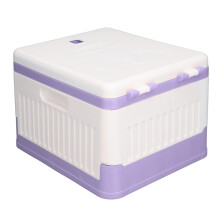 Lightweight Foldable Toddler Potty in Purple, ABS Portable Travel Toilet