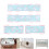 Barrière de sécurité pour lit bébé extra haut en polyester, 3 styles différents 1