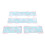 Extra-hohe Kinderbettseitenzaun aus Polyester, Sicherheitsgitter, Stil 3 13