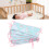 Extra-hohe Kinderbettseitenzaun aus Polyester, Sicherheitsgitter, Stil 3 15