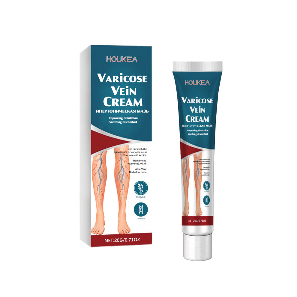 (20g) HOUKEA Leg Care Balm Massage and Comfort Legs Gentle Care and Nourishing Daily External Use Balm