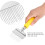 Beehive Uncapping Fork Stainless Steel Beekeeping Tool with Sharp Tines and Comfortable Grip 3