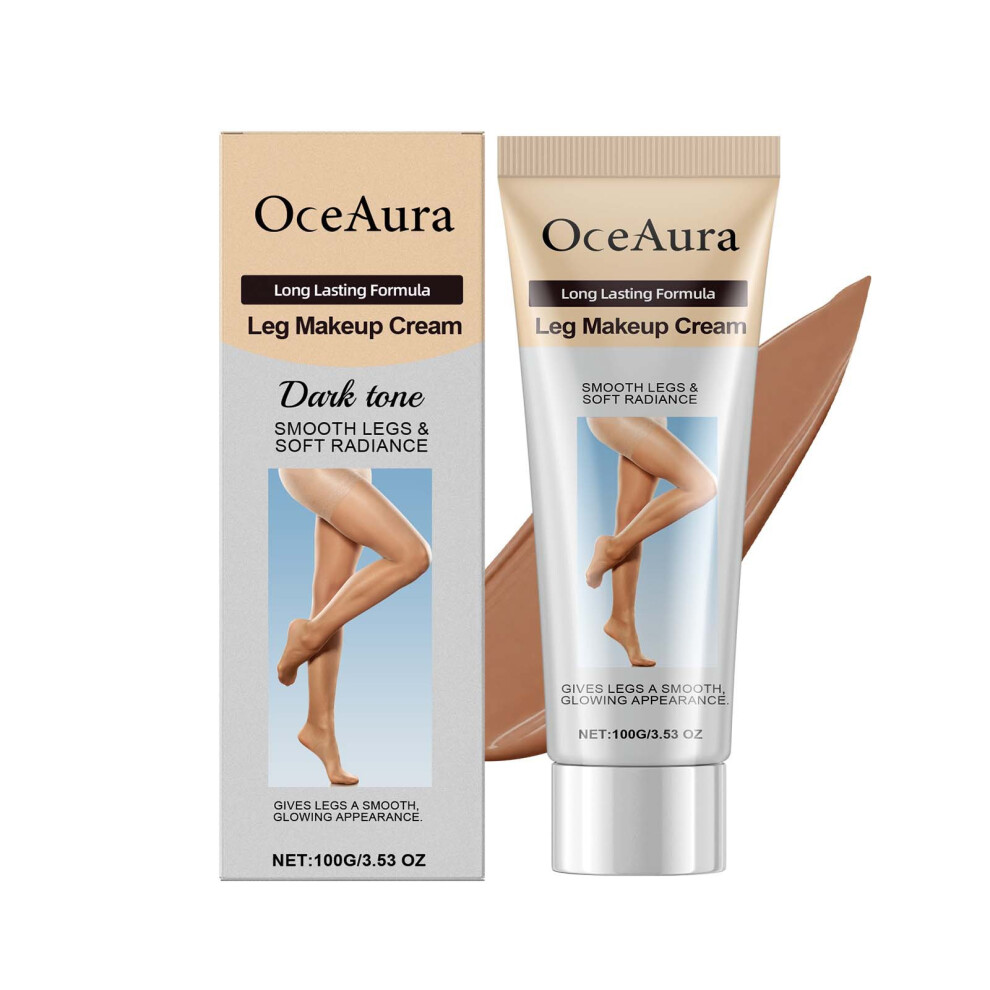 Dark/Light (100G) Oceaura Skin Color Leg Concealer Foundation, Natural And Even Leg Color, And Non-Sticky