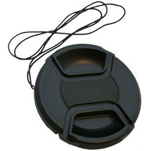 Dustproof And Waterproof Lens Cap For 4982mm Size Range, 55mm Compatibility, Effortless Use 1