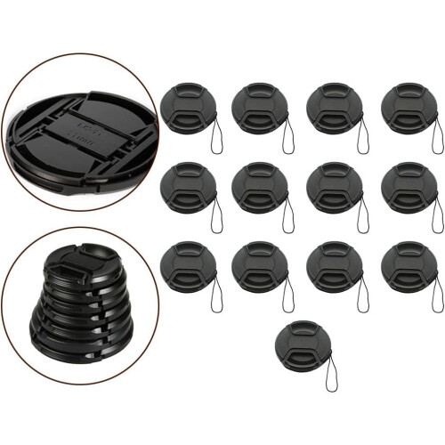 Dustproof And Waterproof Lens Cap For 4982mm Size Range, 55mm Compatibility, Effortless Use 2