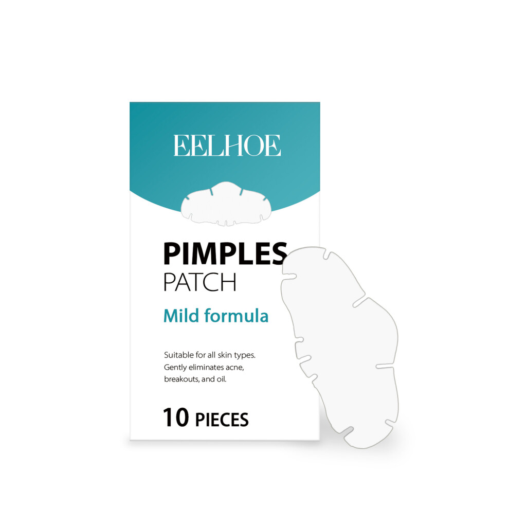 (10 PIECES) EELHOE Acne Patch Gentle, skin-friendly and breathable isolation facial care acne patch