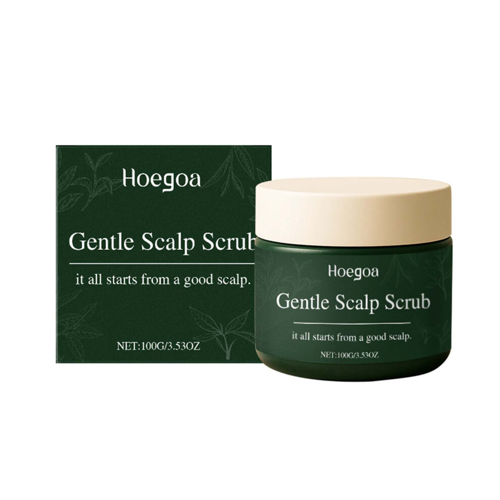 (100g) HOEGOA Nourishing Scalp Scrub Cleansing, nourishing, plumping and comfortable scalp scrub with mild ingredients