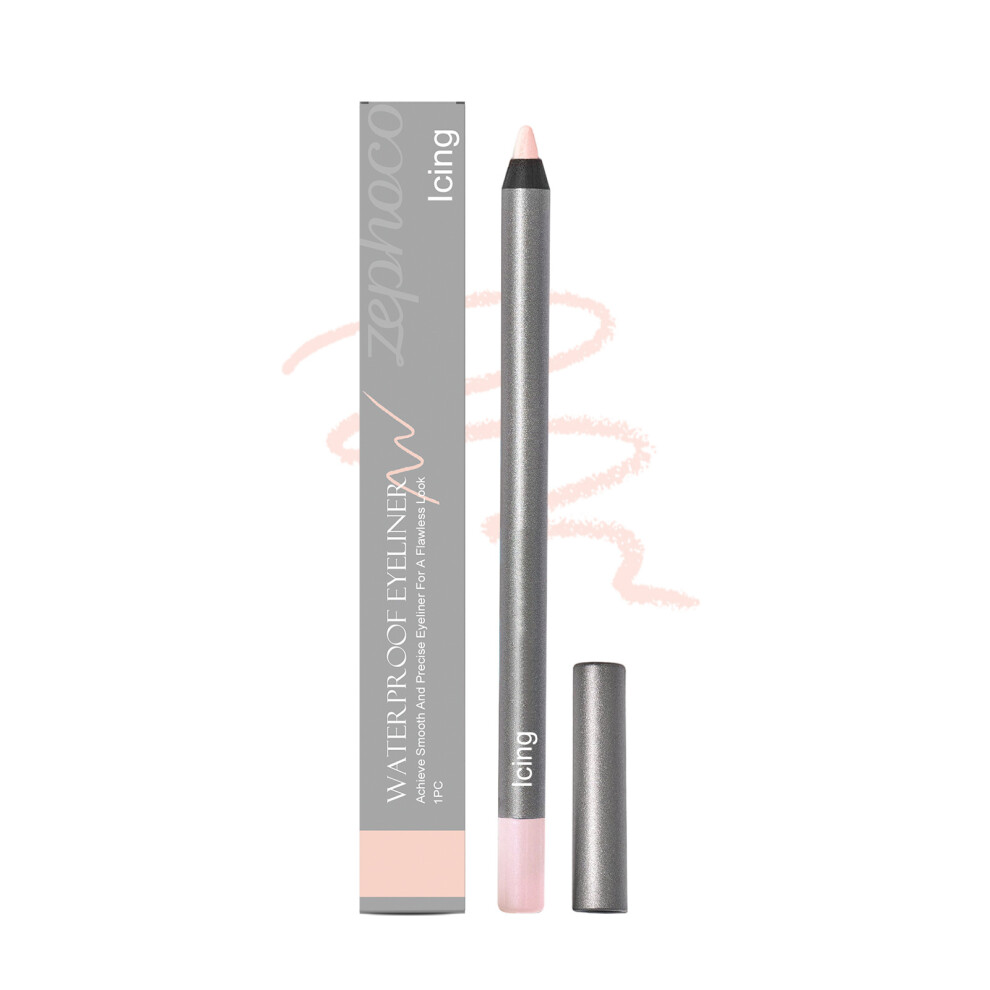 (1 PC, Frosting color) Zephoco Smooth Eyeliner Gel Pen Series Naturally contouring and silky-smooth makeup eyeliner gel pen