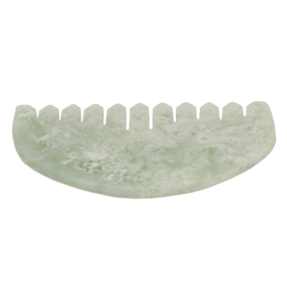 Jadestone Head Massage Comb for Relaxation & Blood Circulation