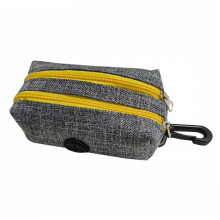 Pet Waste Bag Holder Durable Carrier Lightweight Design for Dogs with Convenient Storage for Keys and Treats
