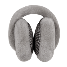 Plush Ear Warmer for Children Winter Wear, Adjustable Band with Fuzzy Plush Faux Fur Soft Comfortable Insulation, Knitted Ear Cover Style for Outdoor