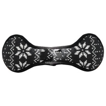 Soft and Warm Ear Muffs for Winter, Knit Ear Muffs Foldable Portable Fleece Ear Warmers with Windproof Design, Adjustable Unisex Fit for Skiing Hiking